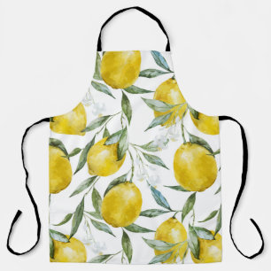 Pretty Lemons Tree Summer Apron