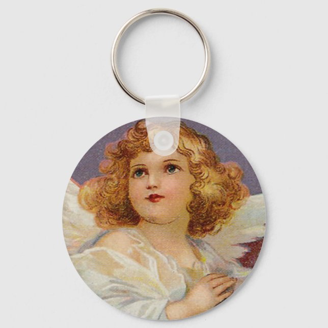 Pretty Little Angel Keychain (Front)