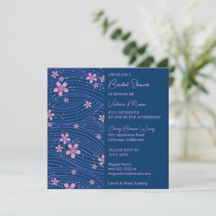 Pretty Little Flowers Bridal Shower Invitation