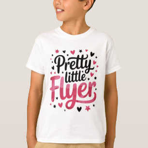Pretty Little Flyer, Cheering Cheerleader Cheerlea T-Shirt
