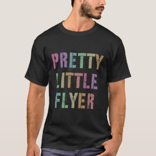 Pretty Little Flyer Cheerleading Team Cheerleader T-Shirt