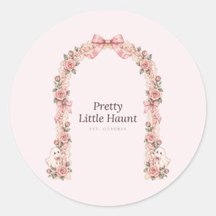 Pretty Little Haunt Coquette Rose Arch Stickers