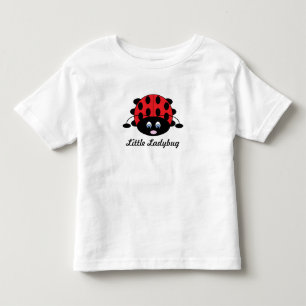 Pretty Little Ladybug Shirt for Toddler Girls