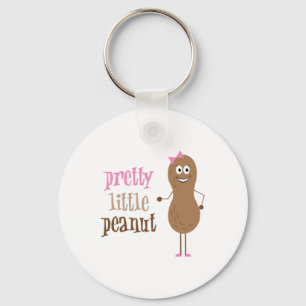 Pretty Little Peanut Keychain
