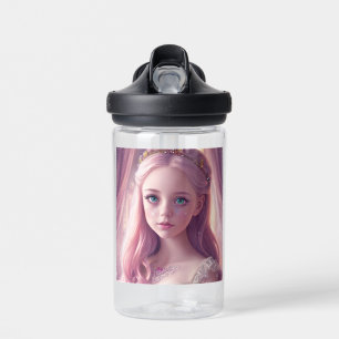 Pretty Little Princess Personalized  Water Bottle