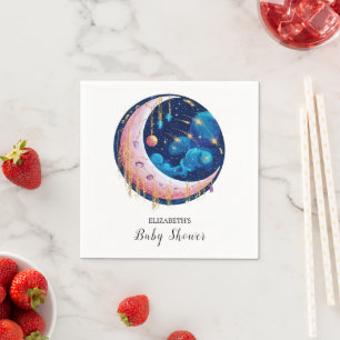 Pretty Little Stars Baby Shower Napkin