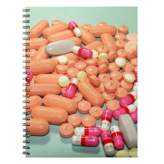 pretty little sugar pills notebook (Front)
