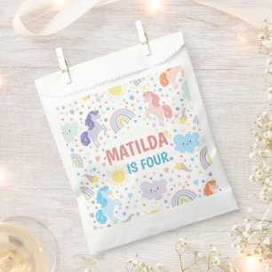 Pretty Little Unicorns Party Favor Bags