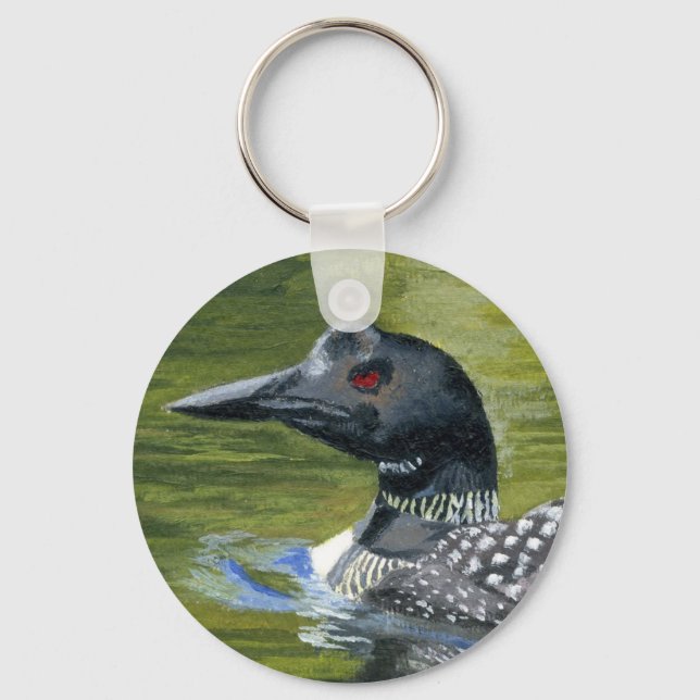 Pretty Loon Keychain (Front)