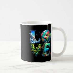 Pretty Love Earth Day Every Day Earth Day  Coffee Mug