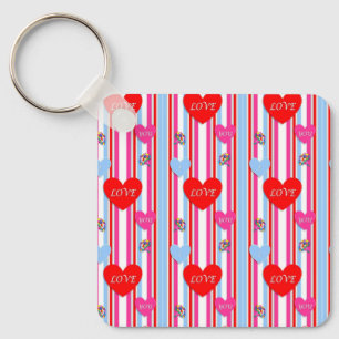 Pretty Love Hearts One Dozen Dipped Oreo® Cookies Keychain