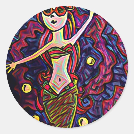 Pretty mermaid stickers