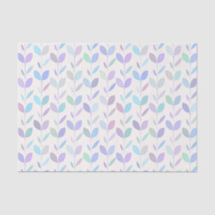 Pretty Mid Century Modern Leaf Pattern Tissue Paper