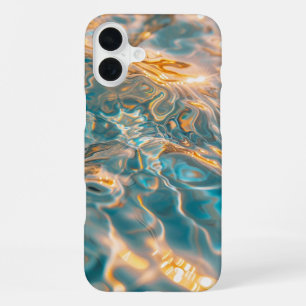 Pretty Modern Faux Iridescent iPhone 16 Plus Case