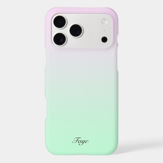 Pretty Modern gradient colour background  with Nam (Back)
