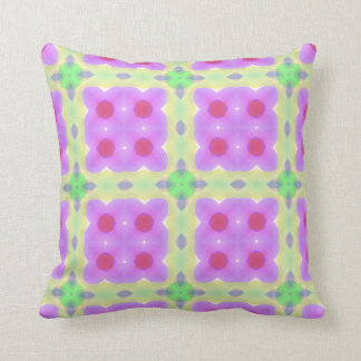 Pretty Modern Shapes Multicolor Throw Pillow