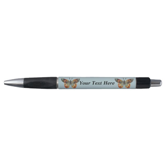 Pretty Monarch Butterfly Autumn Colours Pen (Front)