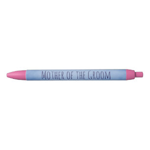 Pretty Mother of the Groom Black Ink Pen