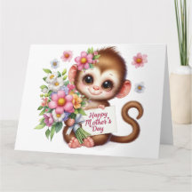 Pretty Mothers Day Card 