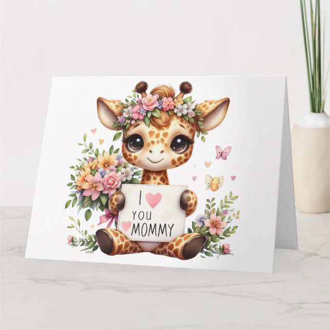 Pretty Mothers Day Card  (Front)