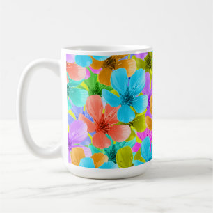 Pretty Multi Coloured Blossoms, Coffee Mug