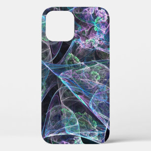Pretty Multi Coloured Fractal iPhone 12 Case