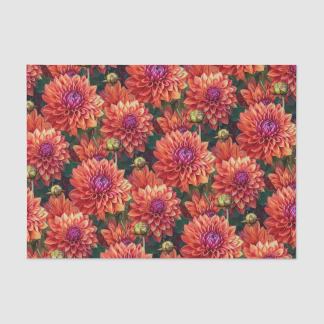 Pretty Mums Floral Tissue Paper (Front)