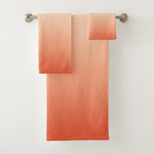 Pretty Ombre Hot Summer Orange & Apricot Gradient
