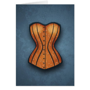 Pretty Orange Corset