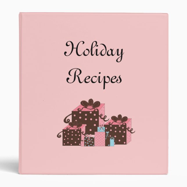 Pretty Packages Binder (Front)