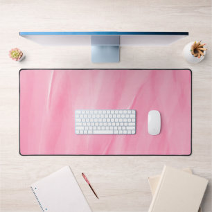 Pretty painted Pink Desk Mat
