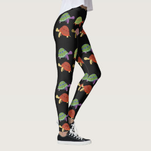 Pretty Painted Turtles Leggings