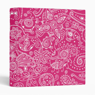 Pretty Paisley Binder