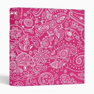 Pretty Paisley Binder