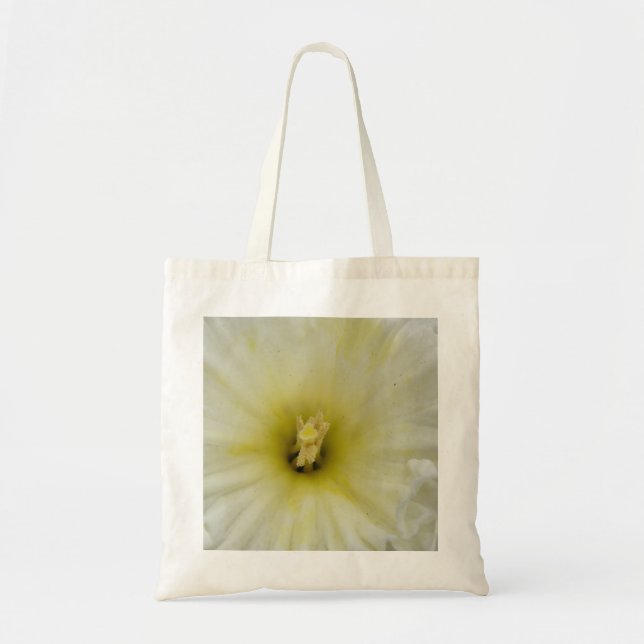 Pretty Pale Daffodil Tote Bag (Front)