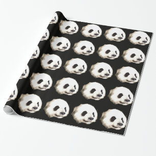 Pretty Panda Christmas Wrapping Paper