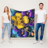 Pretty pansies art