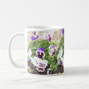Pretty Pansies Coffee Mug