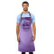 Pretty Pansies Personalized Purple Apron Floral