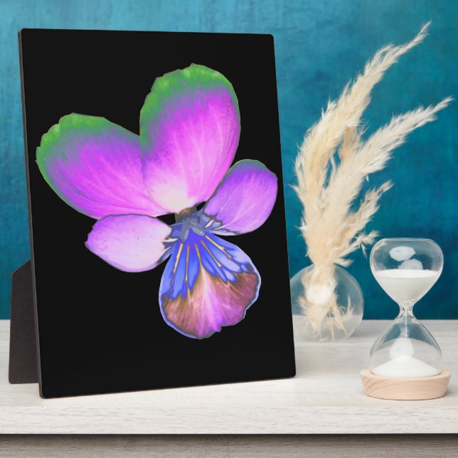 Pretty Pansy Plaque (Side)