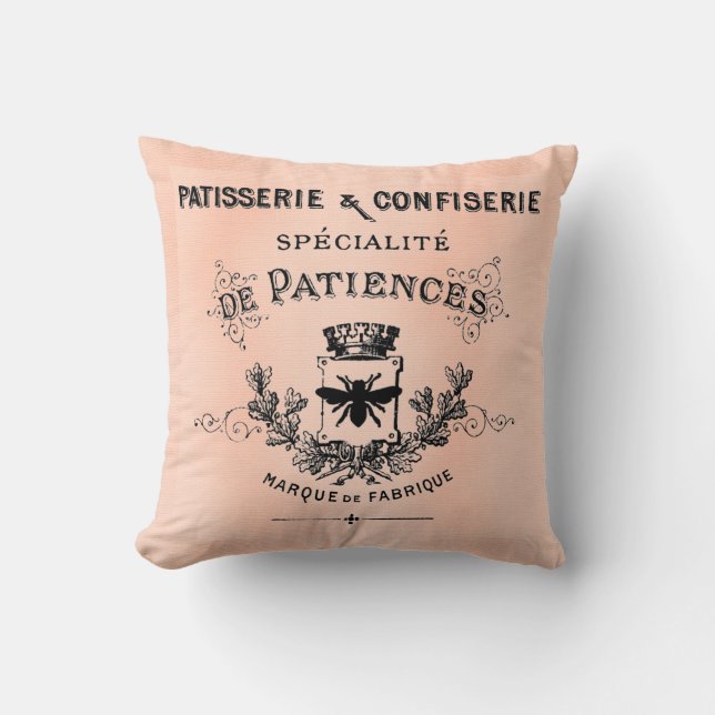 Pretty Paris Patisserie Coussin (Recto)