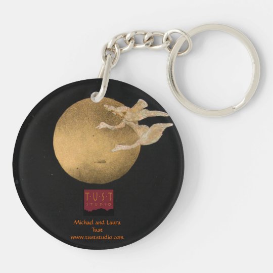 Pretty Parrot Keychain
