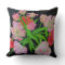 Pretty Parrot Tulips Pillow