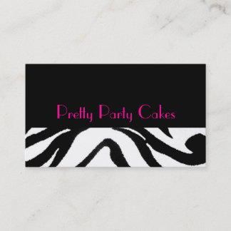 Pretty Party Cake- business cards