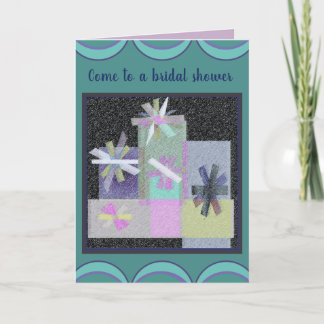 Pretty Party Packages Invitation