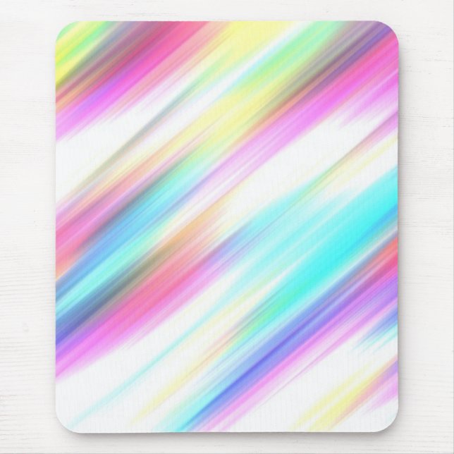 Pretty Pastel Mouse Pad (Front)