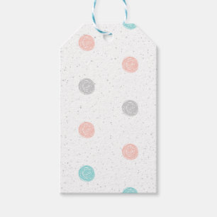 Pretty Pastel Polka Dot  Gift Tags