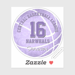 pretty pastel purple basketball team name