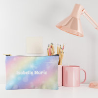 Pretty Pastel Rainbow Sparkle Personalized