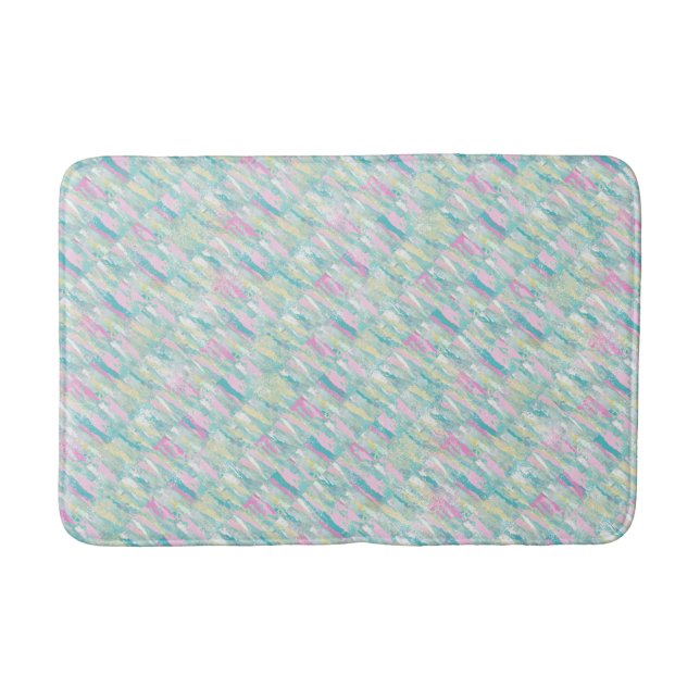 Pretty Pastels Bath Mat (Front)